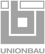 Unionbau not official flat white logo client