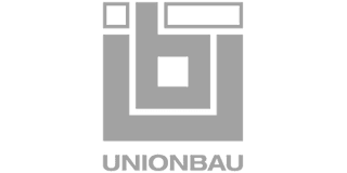 Unionbau not official flat white logo client