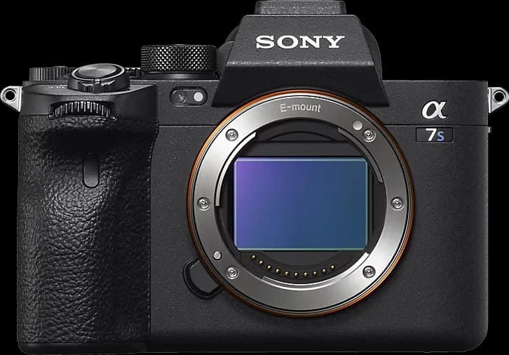 Sony A7S III, front view